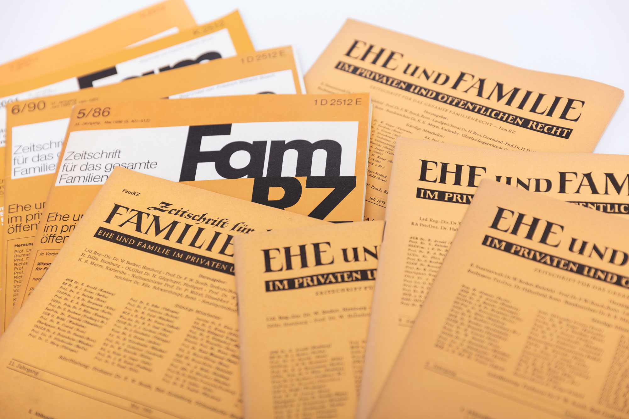 Sammelung von FamRZ Heft von 1955 bis heute